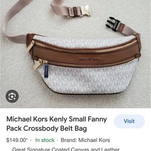 michael kors kenly fanny pack